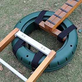 Tyre Outdoor Challenge Ladder Bundle - School Furniture