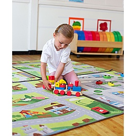 Small World Road Map Set 1 - School Furniture