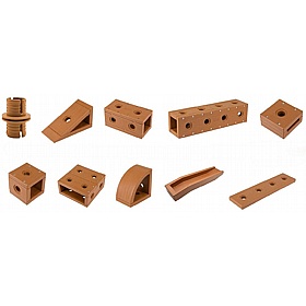 Builder Tots Outdoor 60 Piece Construction Blocks - School Furniture