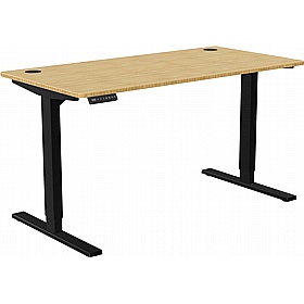 SmartLine Bamboo Sit Stand Office Desks