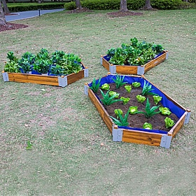 Little Garden Hexagonal Planter - School Furniture