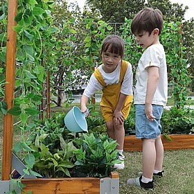 Little Garden Corner Fence Planter - School Furniture