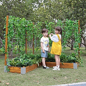 Little Garden Corner Fence Planter