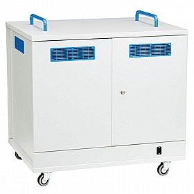 LapCabby Lyte 32H Horizontal Compact Laptop Charging and Storage Trolley - School Furniture