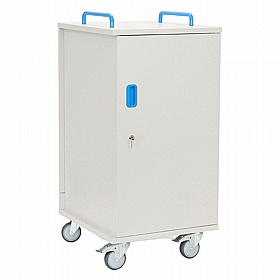 LapCabby Lyte 20 Single Door Horizontal Laptop Charging and Storage Trolley - School Furniture