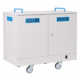 LapCabby Lyte 32H Horizontal Laptop Charging and Storage Trolley - School Furniture