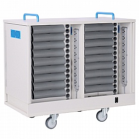 LapCabby Lyte 32H Horizontal Laptop Charging and Storage Trolley - School Furniture