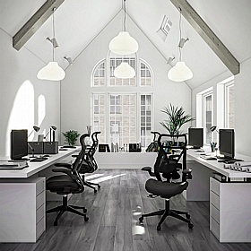 Aether High Back Ergonomic Mesh Office Chair - Office Chairs