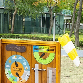 Outdoor Double Sided Weather Station - School Furniture