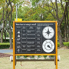 Outdoor Double Sided Weather Station - School Furniture