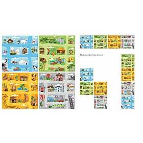 Small World Road Map Set 2 - School Furniture