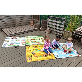 Small World Road Map Set 2 - School Furniture