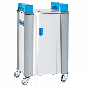 LapCabby Tab 16H Horizontal Single Door Tablet Charging and Storage Trolley - School Furniture