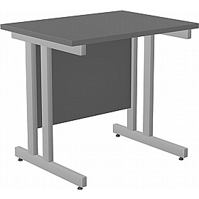SmartLine Compact Twin Upright Rectangular Office Desk - Office Desks