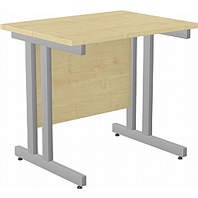 SmartLine Compact Twin Upright Rectangular Office Desk - Office Desks