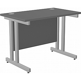 SmartLine Compact Twin Upright Rectangular Office Desk - Office Desks