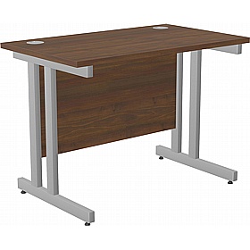 SmartLine Compact Twin Upright Rectangular Office Desk - Office Desks