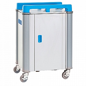 LapCabby Tab 20V Vertical Tablet Charging and Storage Trolley - School Furniture