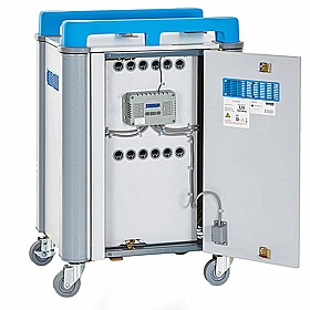 LapCabby Tab 20V Vertical Tablet Charge & Sync Storage Trolley - School Furniture