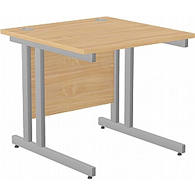 SmartLine Twin Upright Rectangular Office Desk - Office Desks