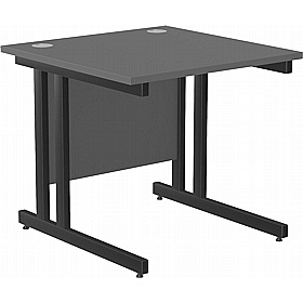 SmartLine Twin Upright Rectangular Office Desk - Office Desks