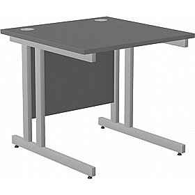 SmartLine Twin Upright Rectangular Office Desk - Office Desks