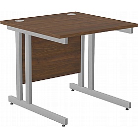 SmartLine Twin Upright Rectangular Office Desk - Office Desks