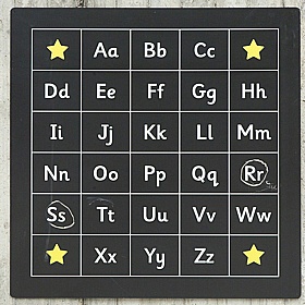 Outdoor Alphabet Chalkboards - School Furniture