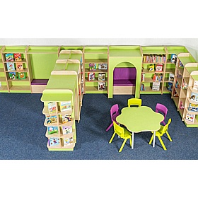 KubbyClass Slimline Library Bookcases - School Furniture