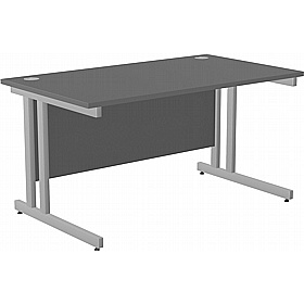 SmartLine Twin Upright Rectangular Office Desk - Office Desks