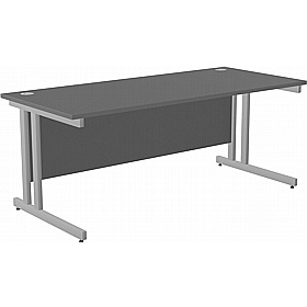 SmartLine Twin Upright Rectangular Office Desk - Office Desks