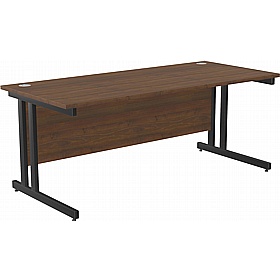 SmartLine Twin Upright Rectangular Office Desk - Office Desks