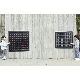 Outdoor Numbered Chalkboards - School Furniture