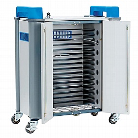 LapCabby Tab 32H Horizontal Tablet Charging and Storage Trolley