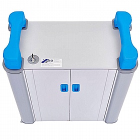LapCabby Tab 32H Horizontal Tablet Charging and Storage Trolley - School Furniture