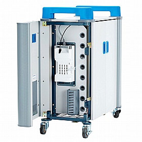 LapCabby Tab 32H Horizontal Tablet Charge & Sync Storage Trolley - School Furniture