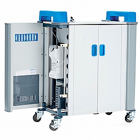 LapCabby Tab 32H Horizontal Tablet Charge & Sync Storage Trolley - School Furniture