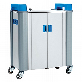 LapCabby Tab 32H Horizontal Tablet Charge & Sync Storage Trolley - School Furniture
