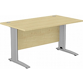SmartLine Rectangular Cable Managed Office Desks - Office Desks