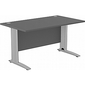 SmartLine Rectangular Cable Managed Office Desks - Office Desks