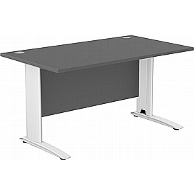 SmartLine Rectangular Cable Managed Office Desks - Office Desks