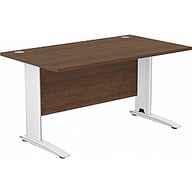 SmartLine Rectangular Cable Managed Office Desks - Office Desks