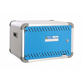 DeskCabby 16V Vertical Tablet Charging and Storage Desktop Cabinet - School Furniture