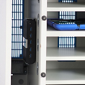 LapCabby Lyte 5H Tablet Charging and Storage Cabinet - School Furniture