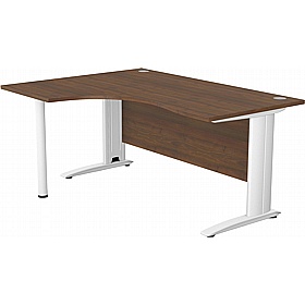 SmartLine Ergonomic Radial Cable Managed Office Desks - Office Desks