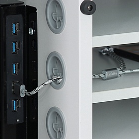 LapCabby Lyte 10H Tablet Charging and Storage Cabinet - School Furniture