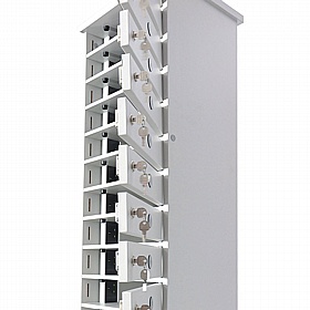 LapCabby Lyte 15H Multi Door Tablet Charging and Storage Cabinet - School Furniture