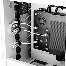 LapCabby Lyte 10H Single Door Tablet Charging and Storage Cabinet - School Furniture