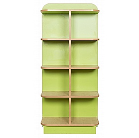 KubbyClass D-End Cap Library Bookcases - School Furniture