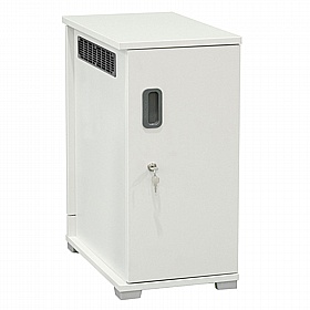 LapCabby Lyte 20H Single Door Tablet Charging and Storage Cabinet - School Furniture